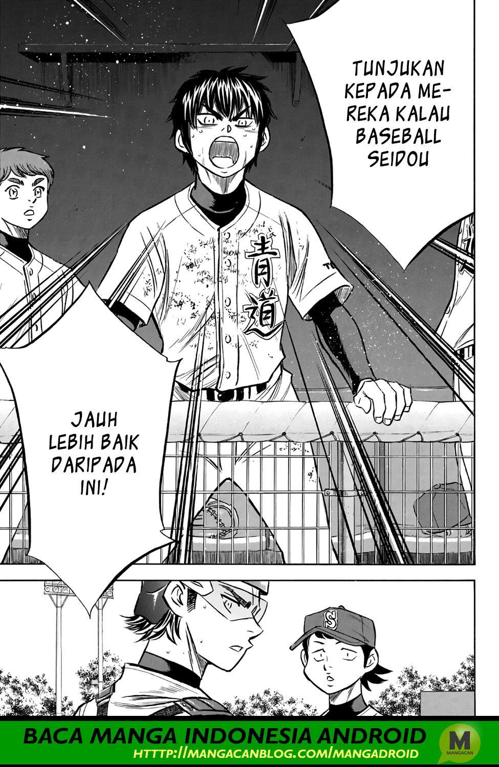 Diamond no Ace Act 2 Bab 154 halaman 10