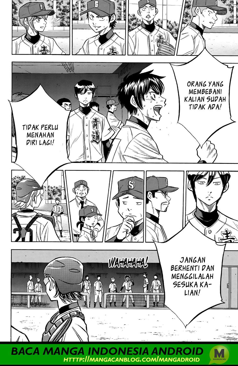 Diamond no Ace Act 2 Bab 154 halaman 11