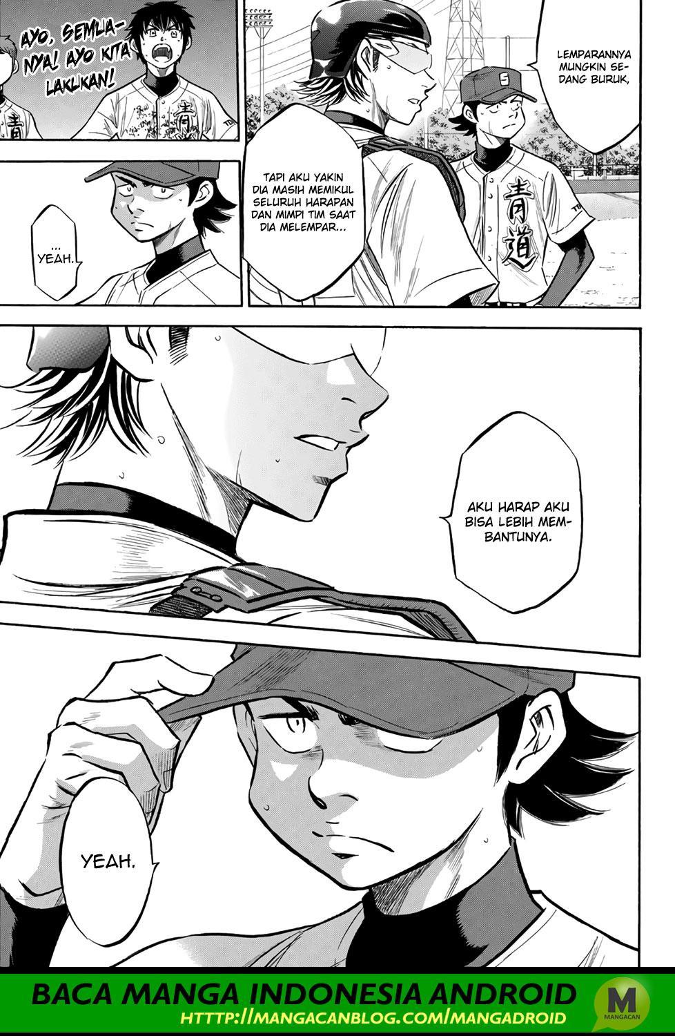 Diamond no Ace Act 2 Bab 154 halaman 12