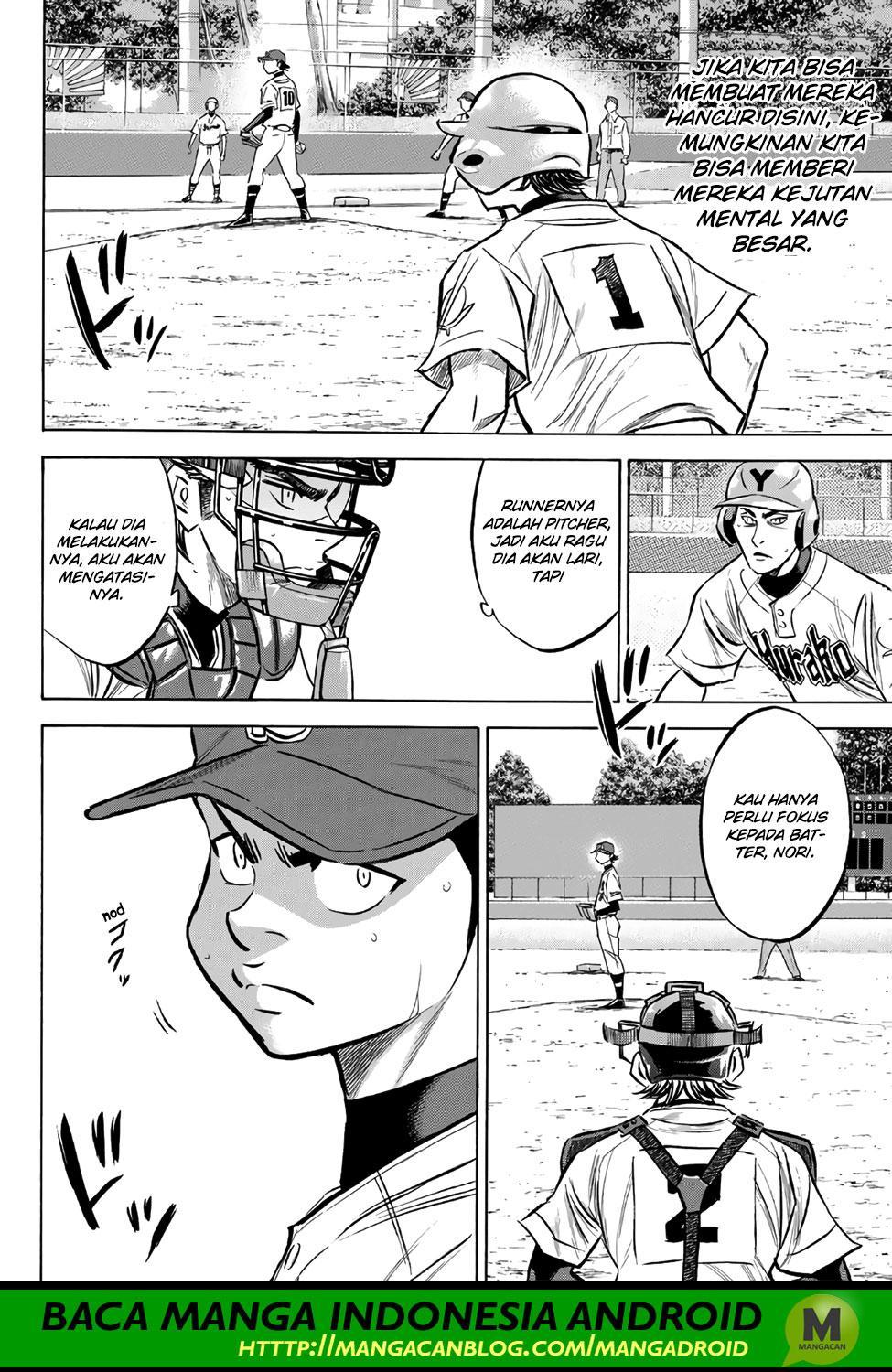 Diamond no Ace Act 2 Bab 154 halaman 15