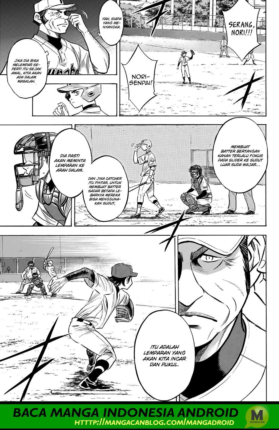 Diamond no Ace Act 2 Bab 154 halaman 19