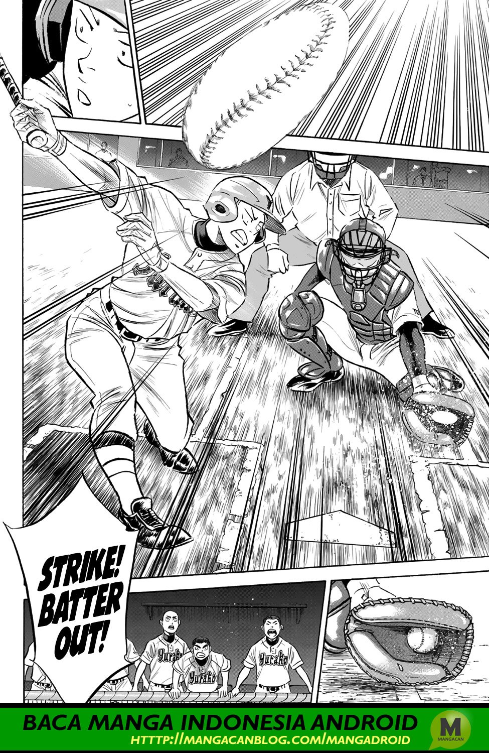 Diamond no Ace Act 2 Bab 155 halaman 2