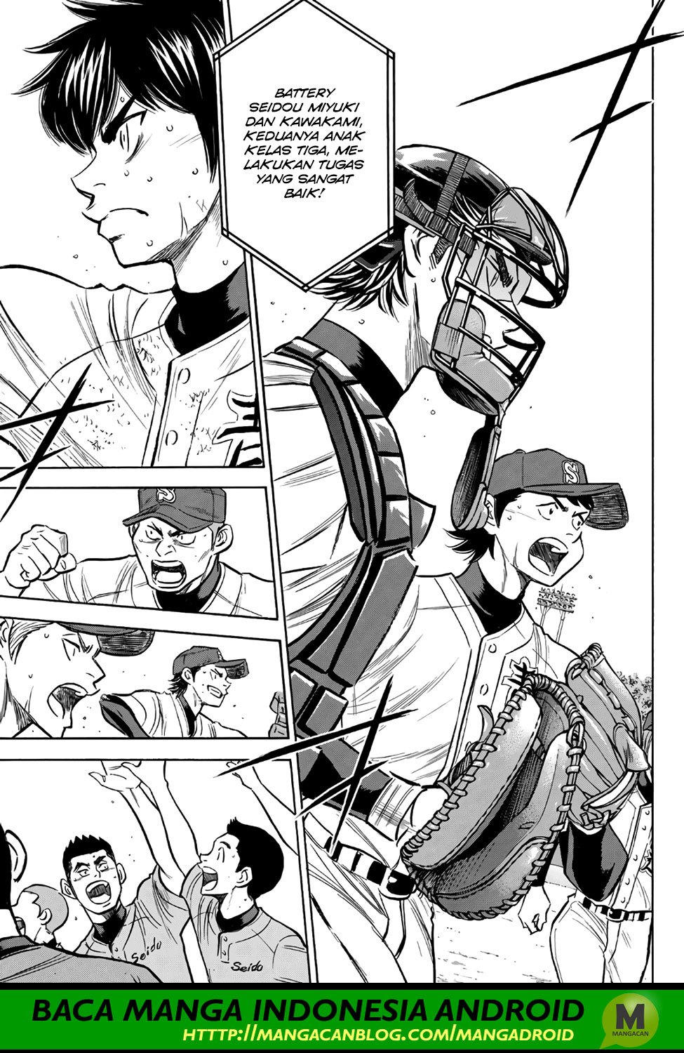 Diamond no Ace Act 2 Bab 155 halaman 5