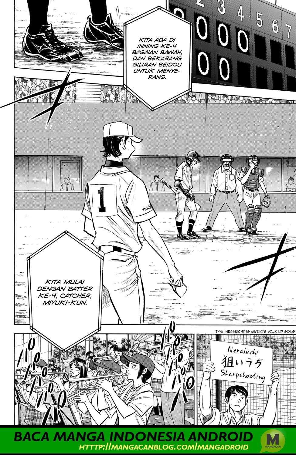 Diamond no Ace Act 2 Bab 155 halaman 10