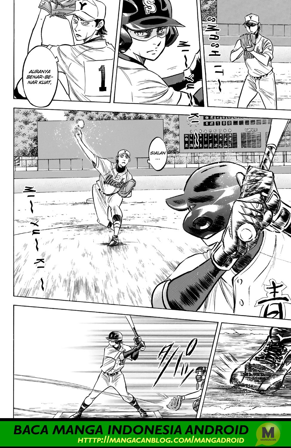 Diamond no Ace Act 2 Bab 155 halaman 12