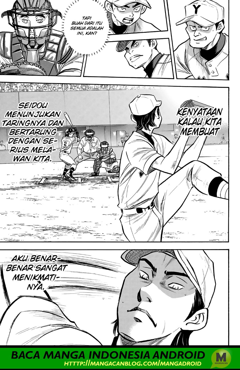 Diamond no Ace Act 2 Bab 155 halaman 15