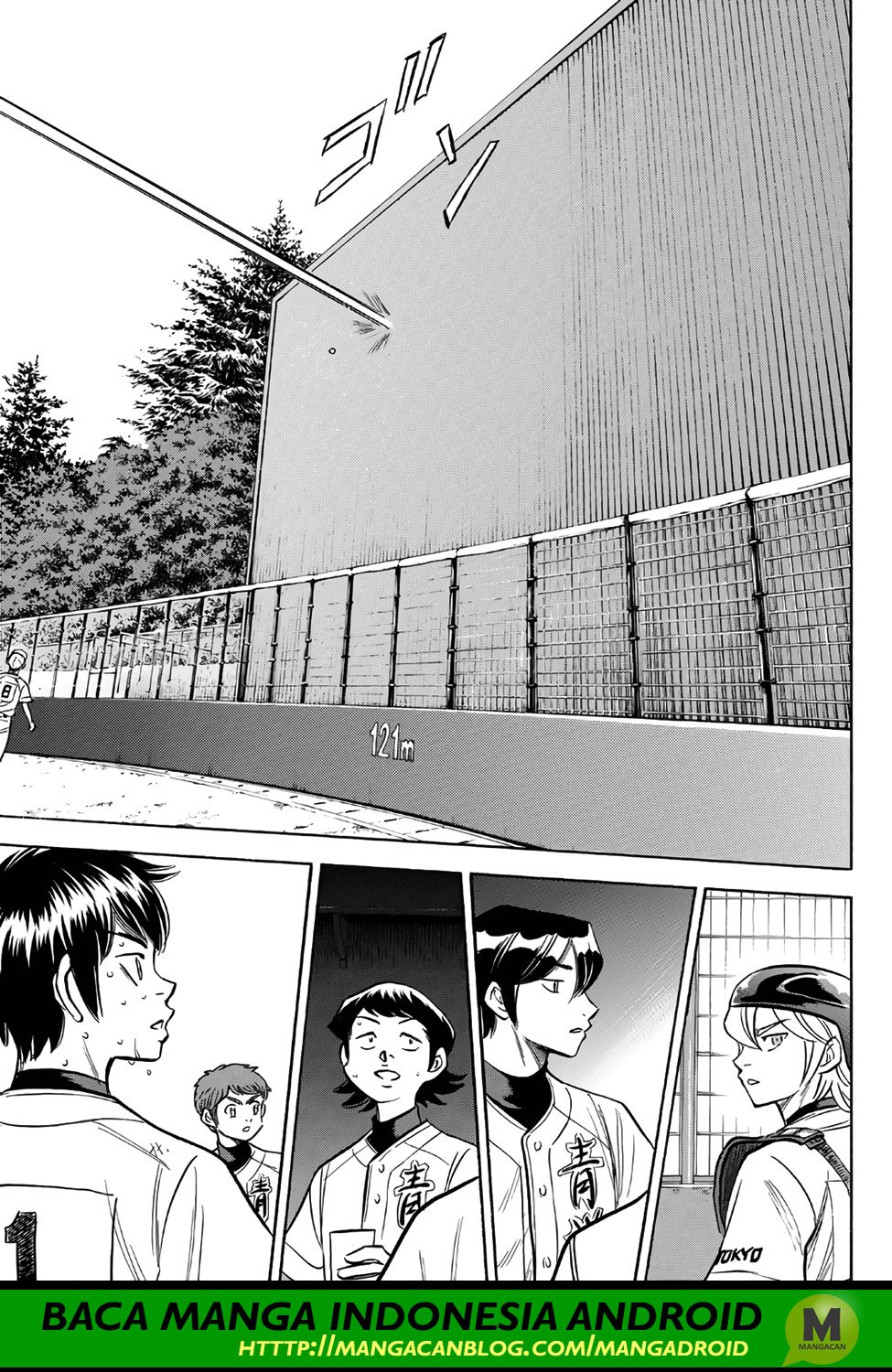 Diamond no Ace Act 2 Bab 155 halaman 18