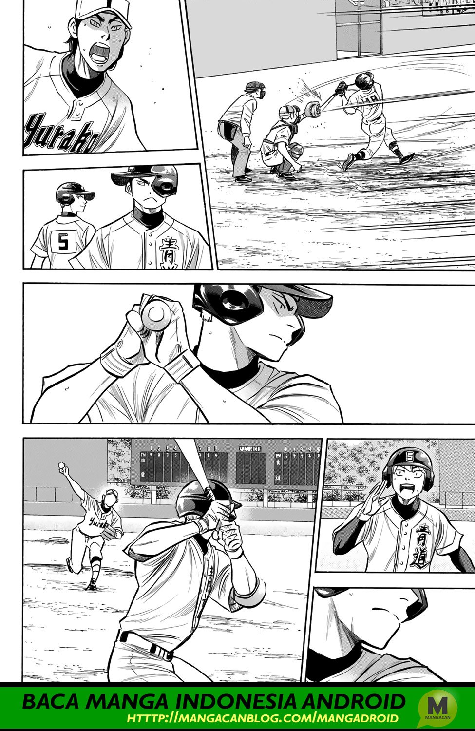 Diamond no Ace Act 2 Bab 156 halaman 10