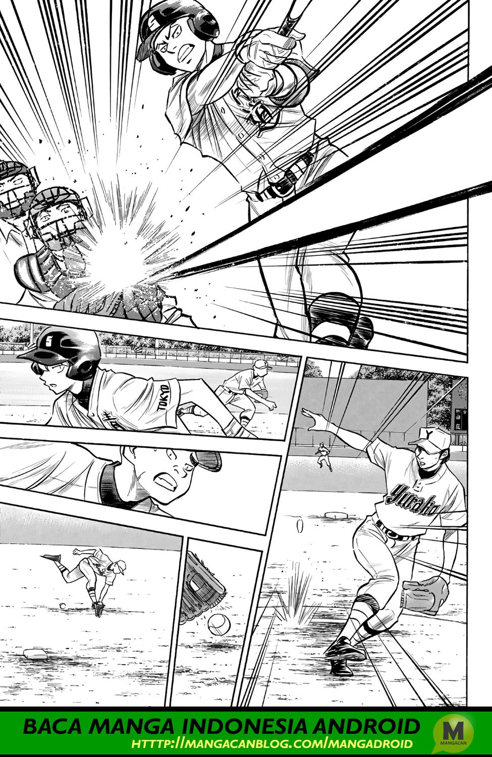 Diamond no Ace Act 2 Bab 156 halaman 11