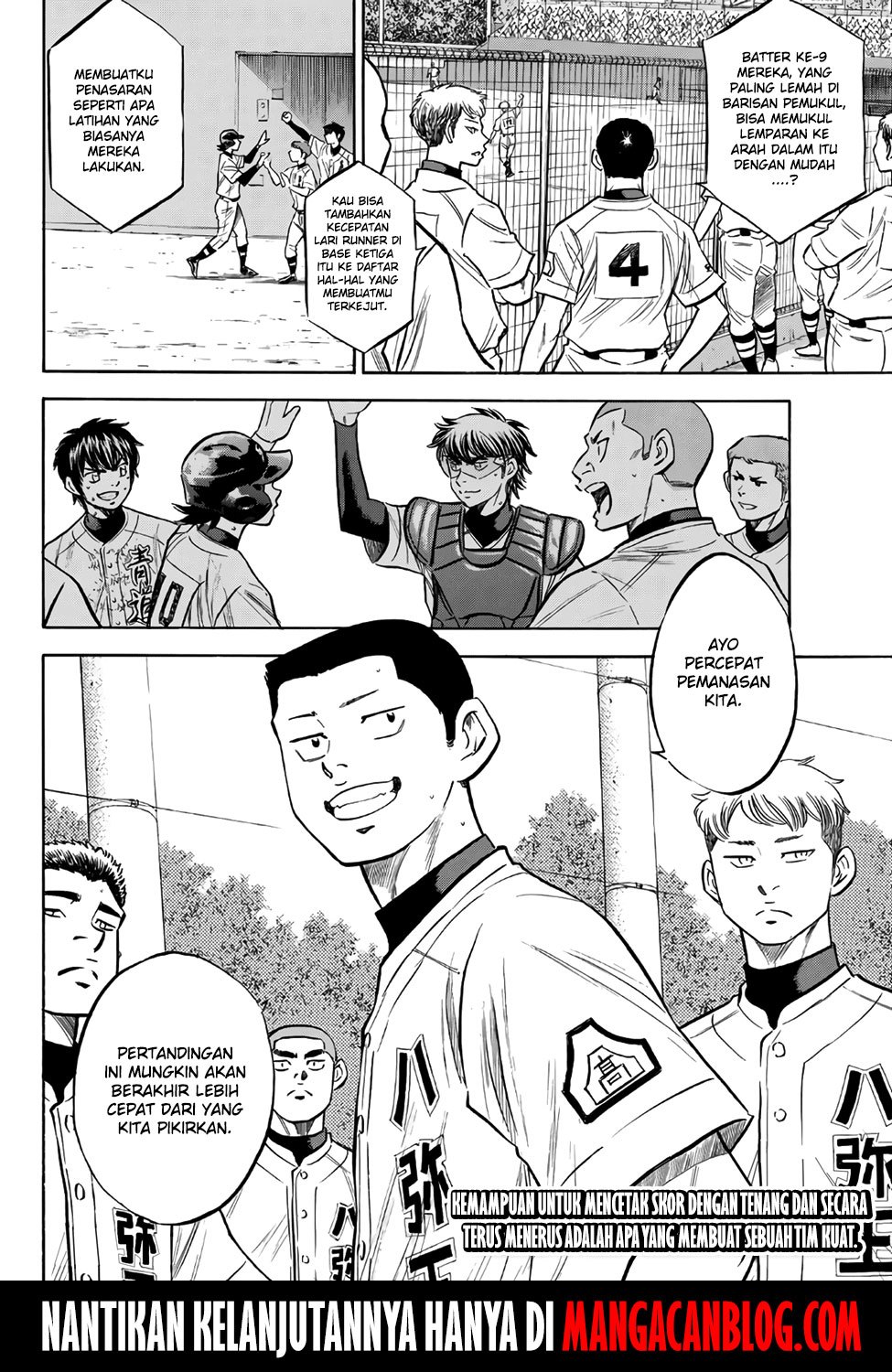 Diamond no Ace Act 2 Bab 156 halaman 22