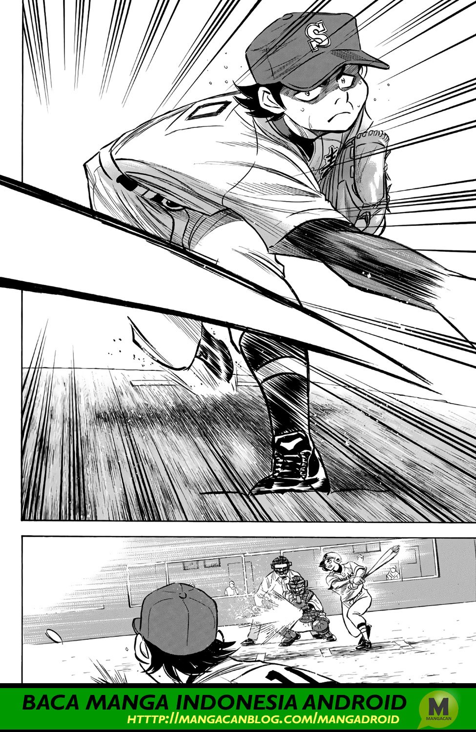 Diamond no Ace Act 2 chapter 157 halaman 4