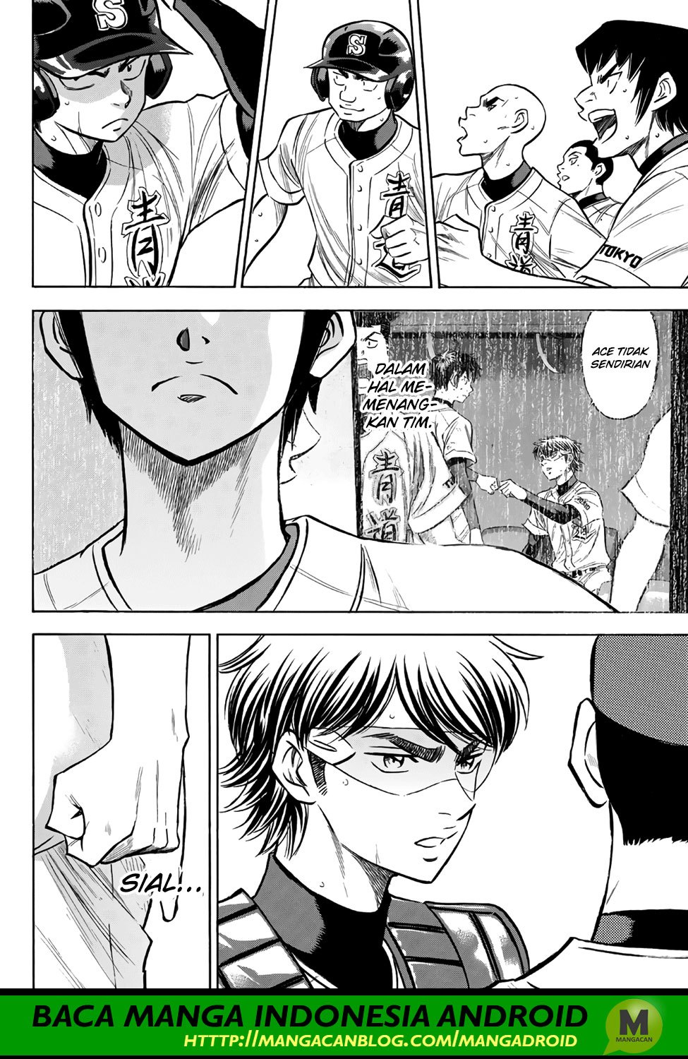 Diamond no Ace Act 2 chapter 157 halaman 10