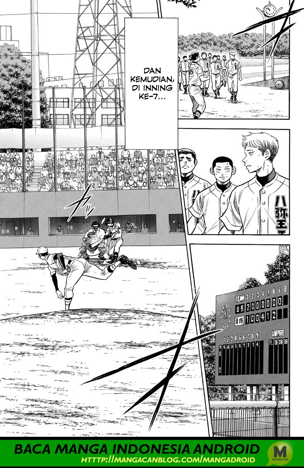 Diamond no Ace Act 2 chapter 157 halaman 19
