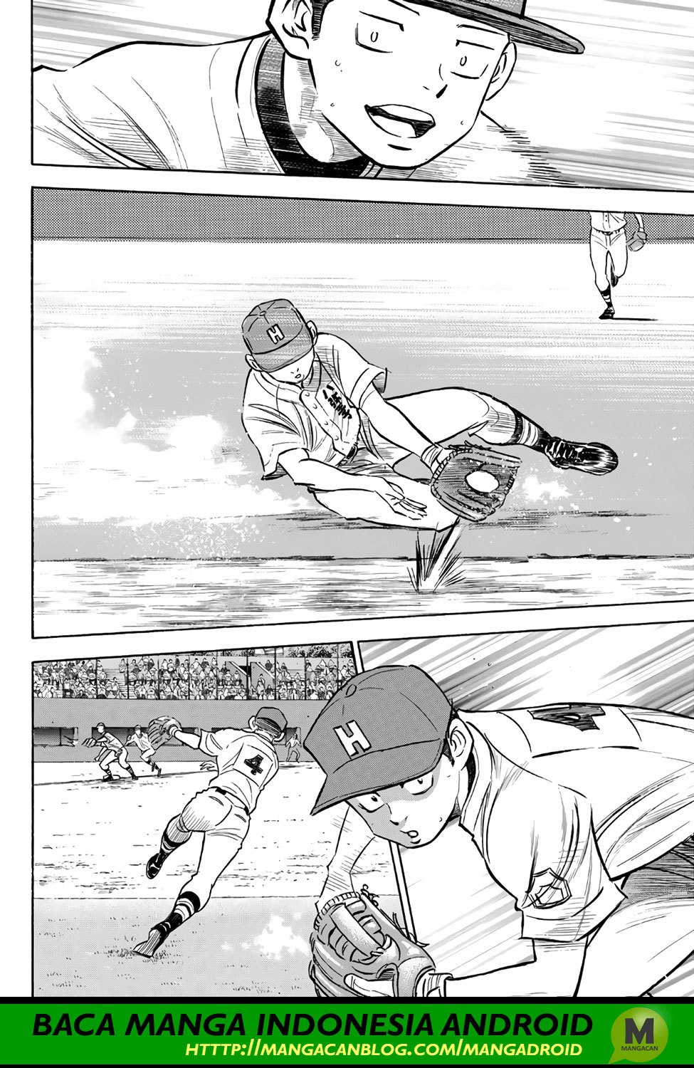 Diamond no Ace Act 2 Bab 158 halaman 12