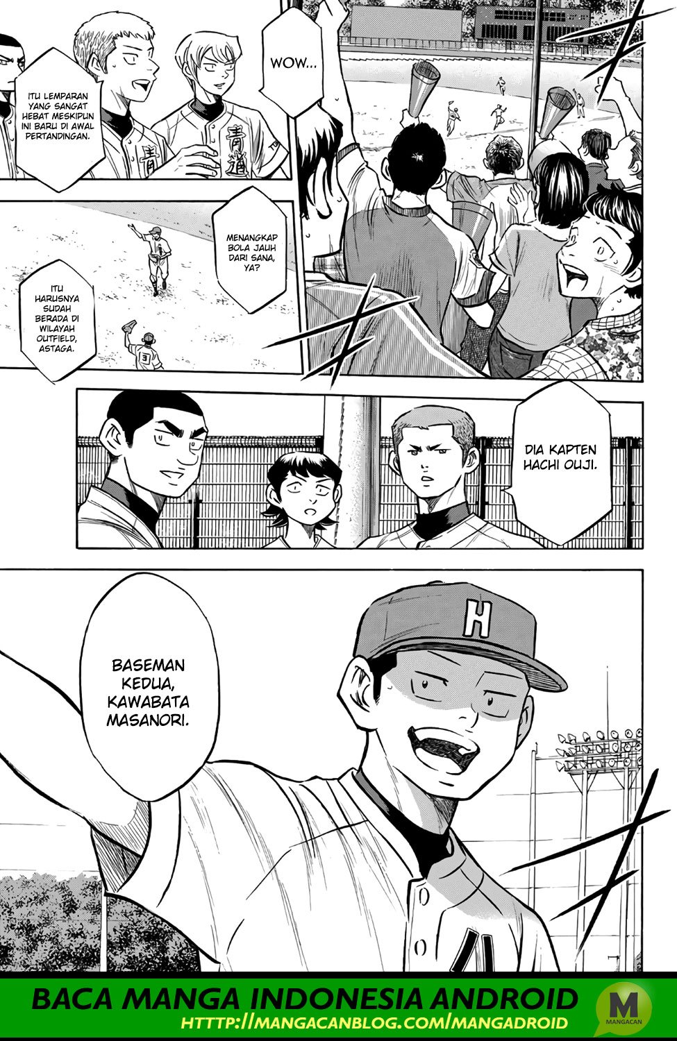 Diamond no Ace Act 2 Bab 158 halaman 13