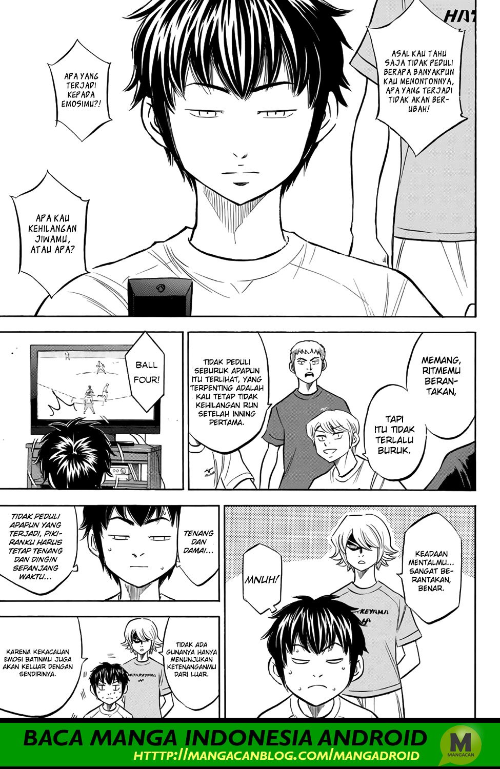 Diamond no Ace Act 2 chapter 159 halaman 3