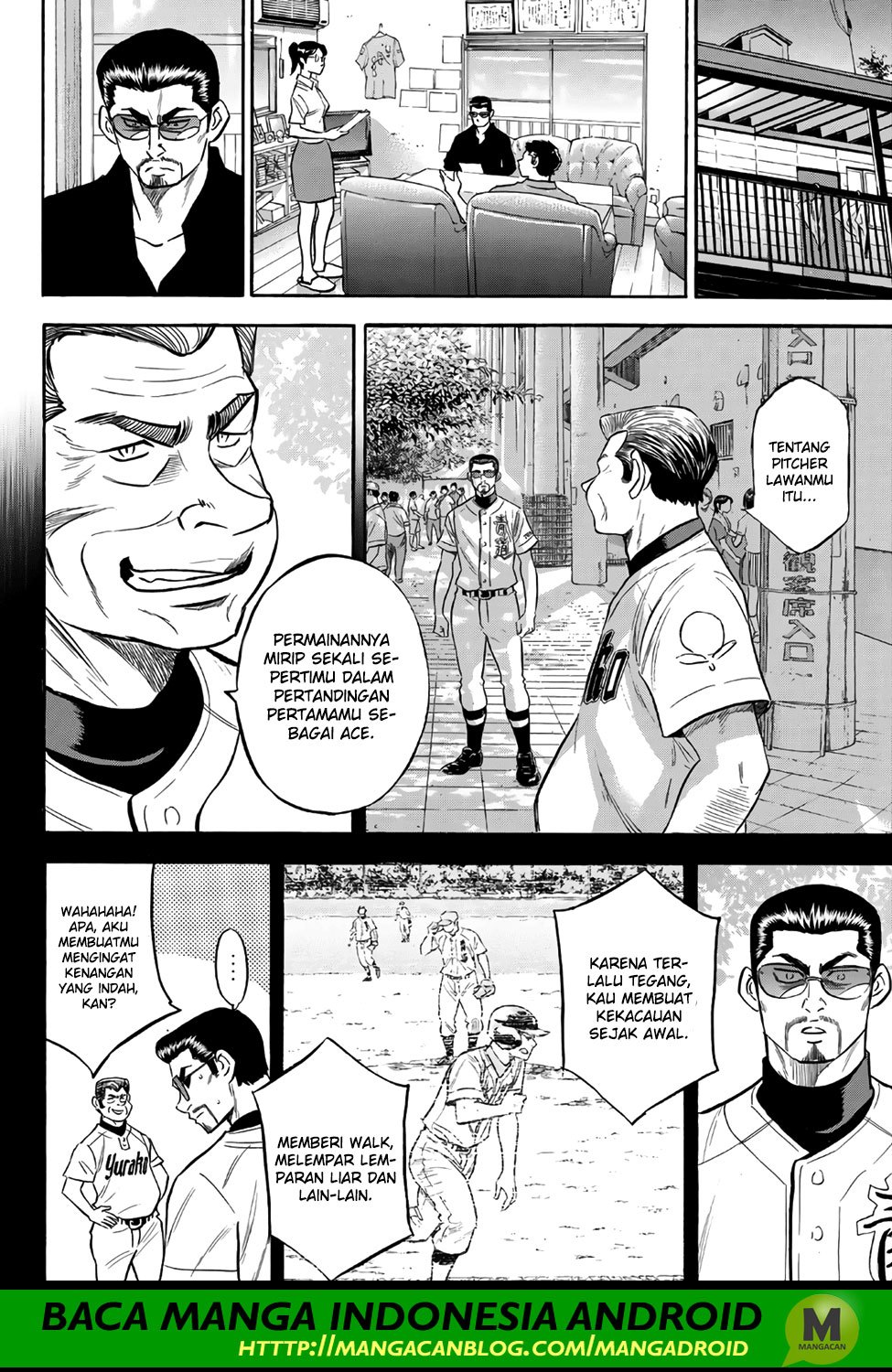 Diamond no Ace Act 2 chapter 159 halaman 6