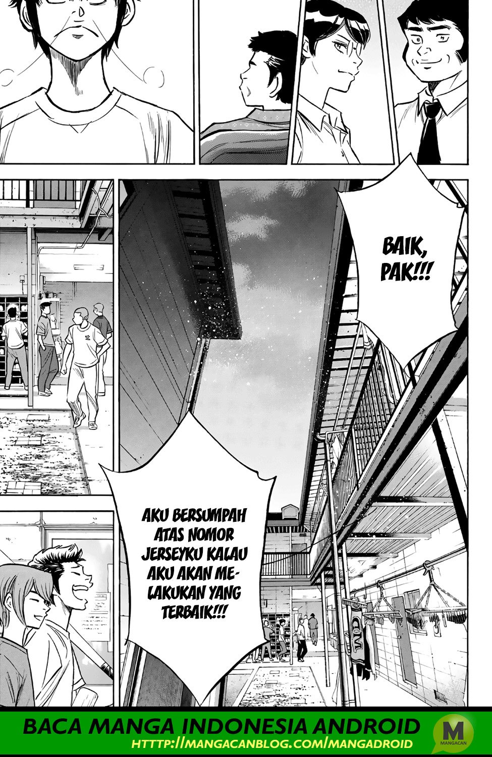 Diamond no Ace Act 2 chapter 159 halaman 11