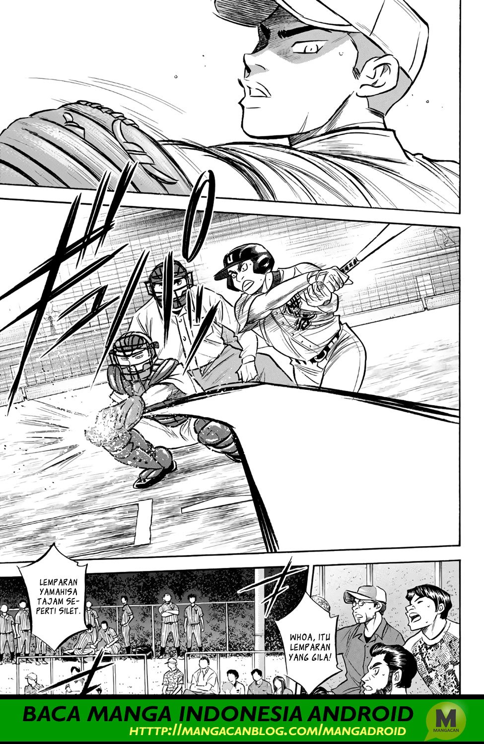 Diamond no Ace Act 2 chapter 159 halaman 19