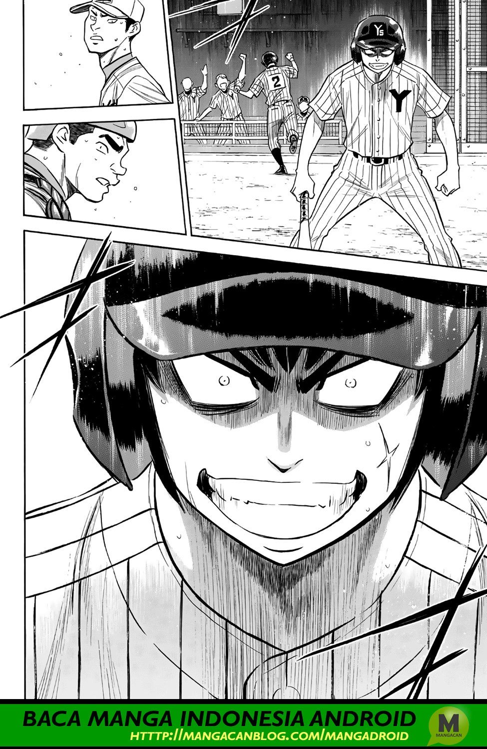 Diamond no Ace Act 2 Bab 160 halaman 4
