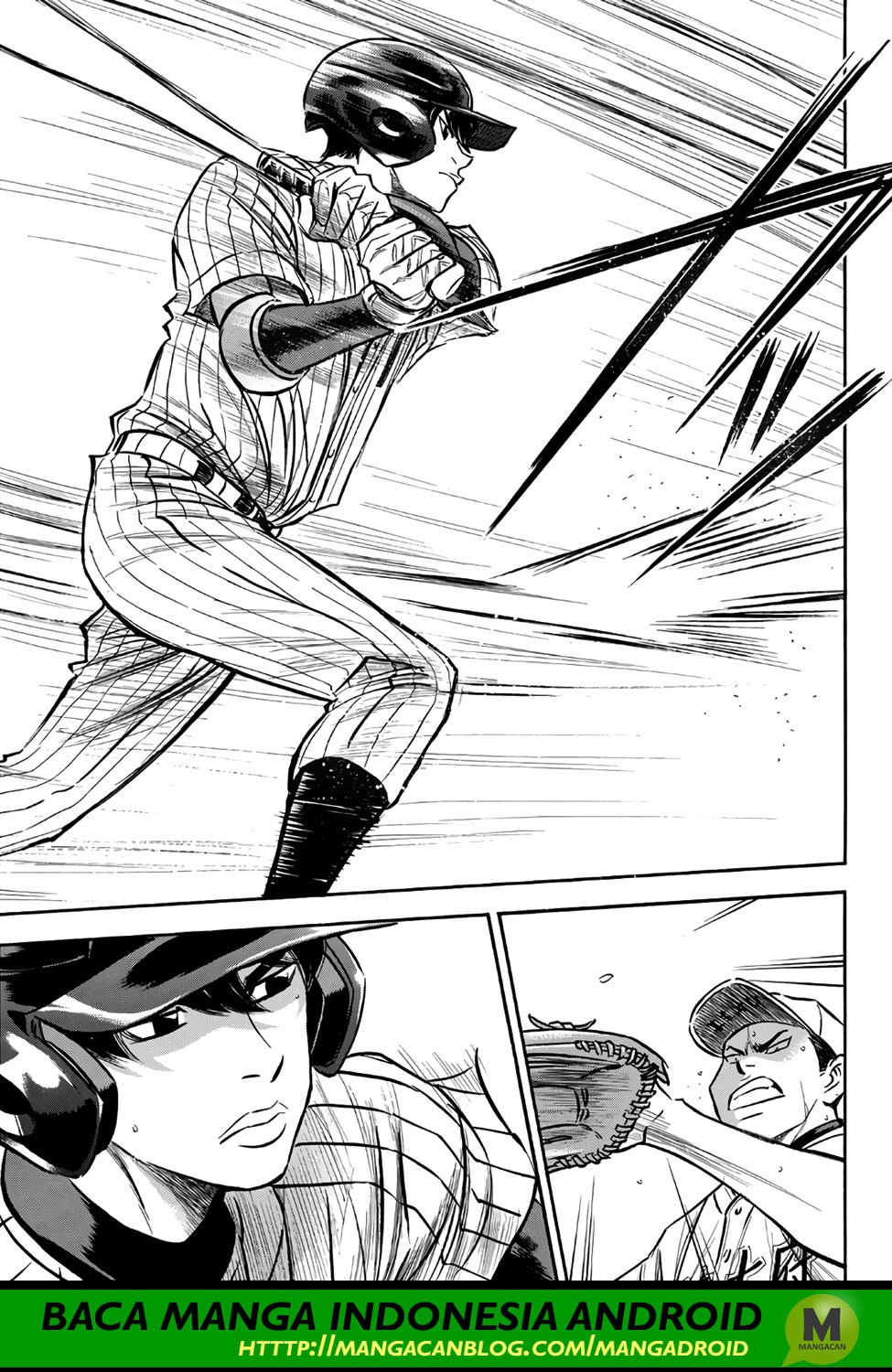 Diamond no Ace Act 2 Bab 160 halaman 7