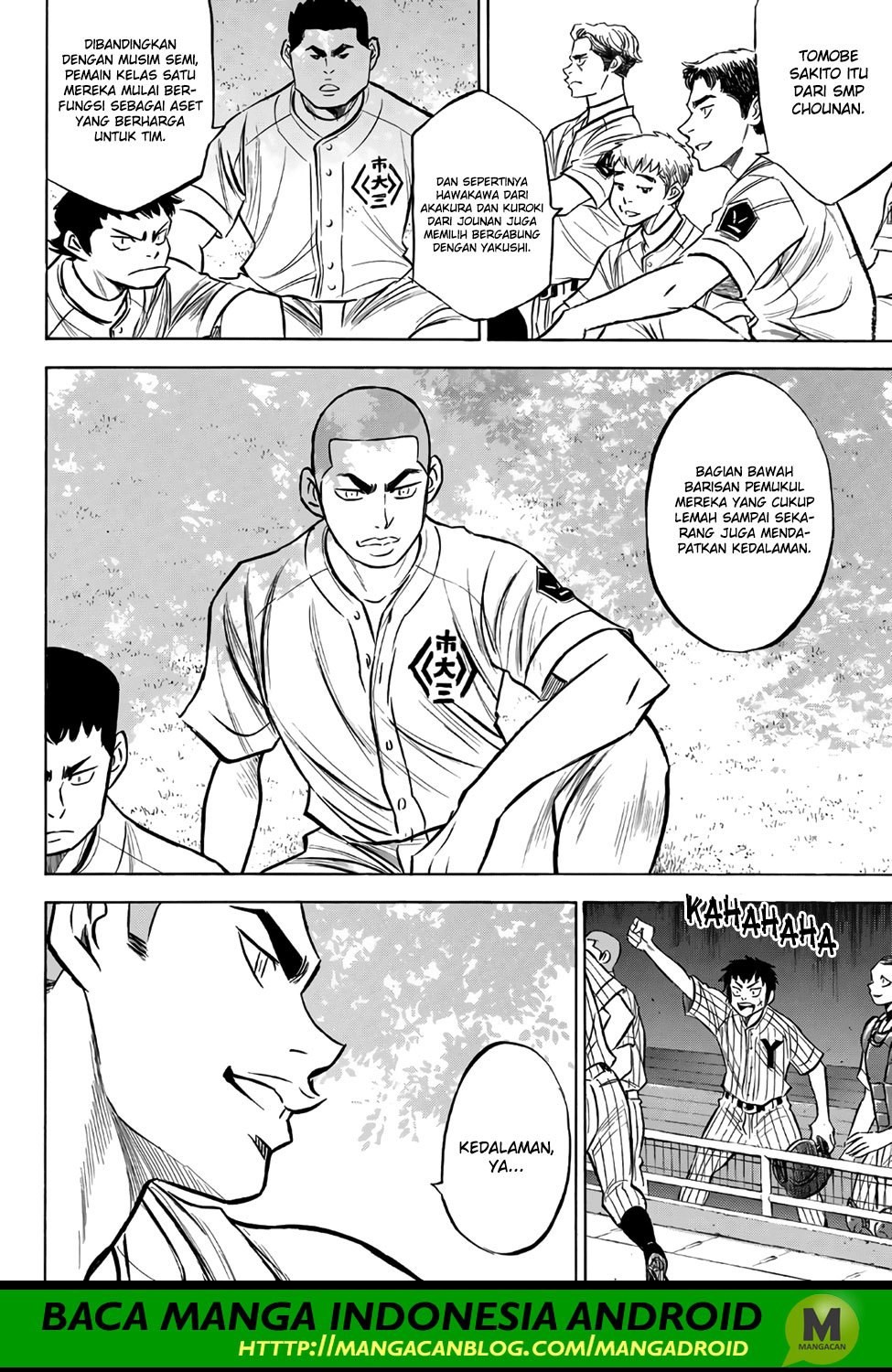 Diamond no Ace Act 2 Bab 160 halaman 10
