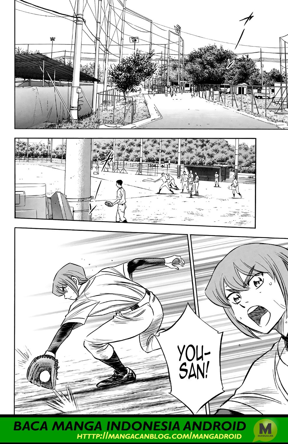 Diamond no Ace Act 2 Bab 160 halaman 16