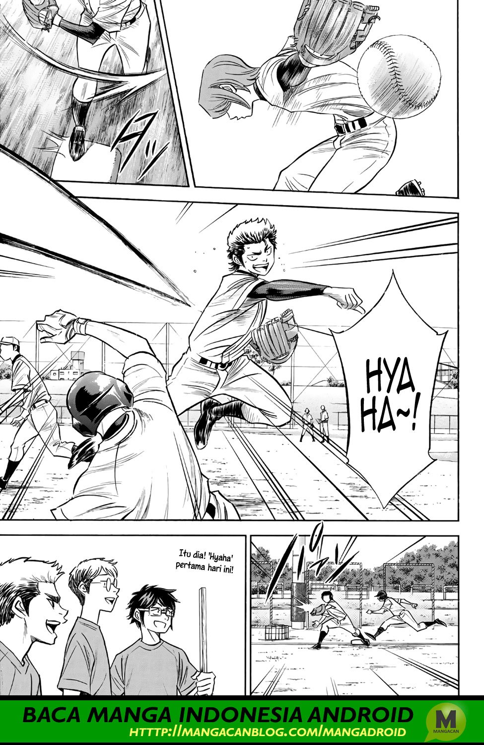 Diamond no Ace Act 2 Bab 160 halaman 17