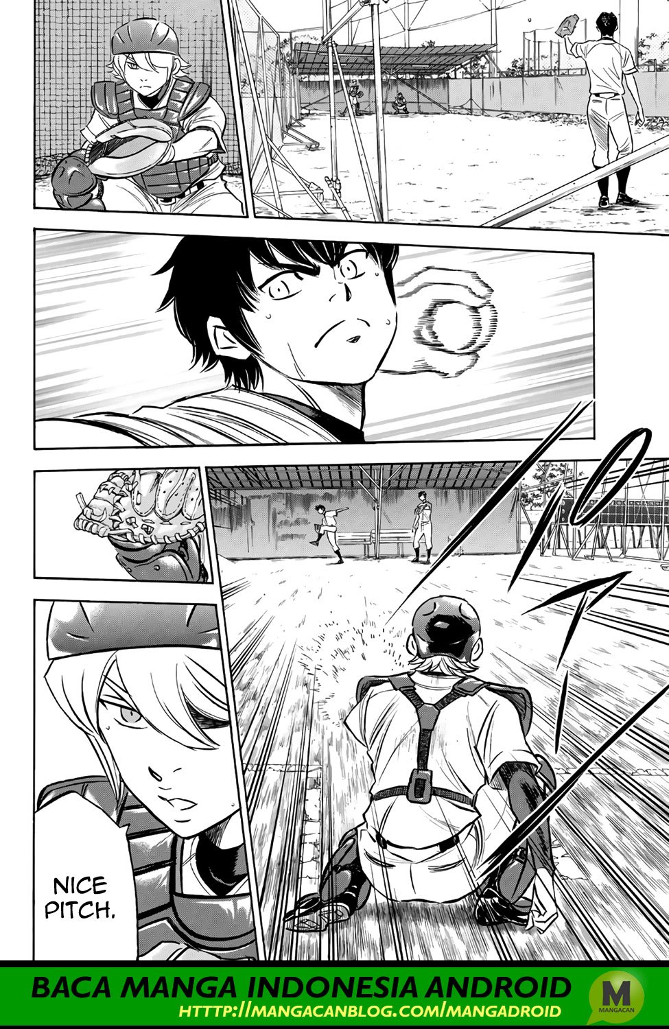 Diamond no Ace Act 2 Bab 160 halaman 18