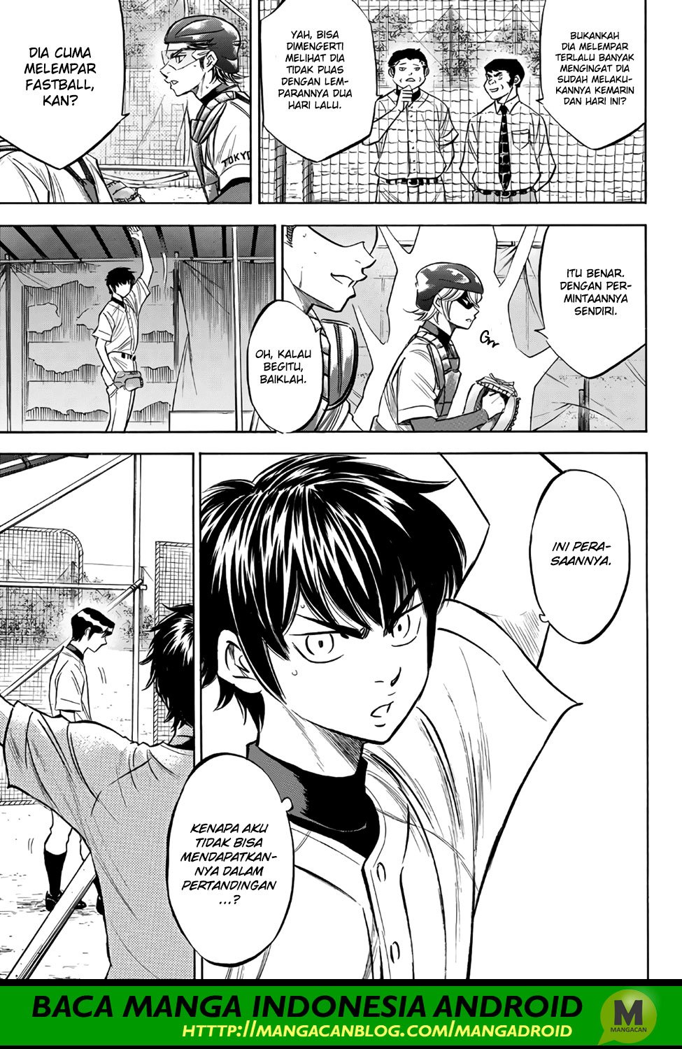Diamond no Ace Act 2 Bab 160 halaman 19