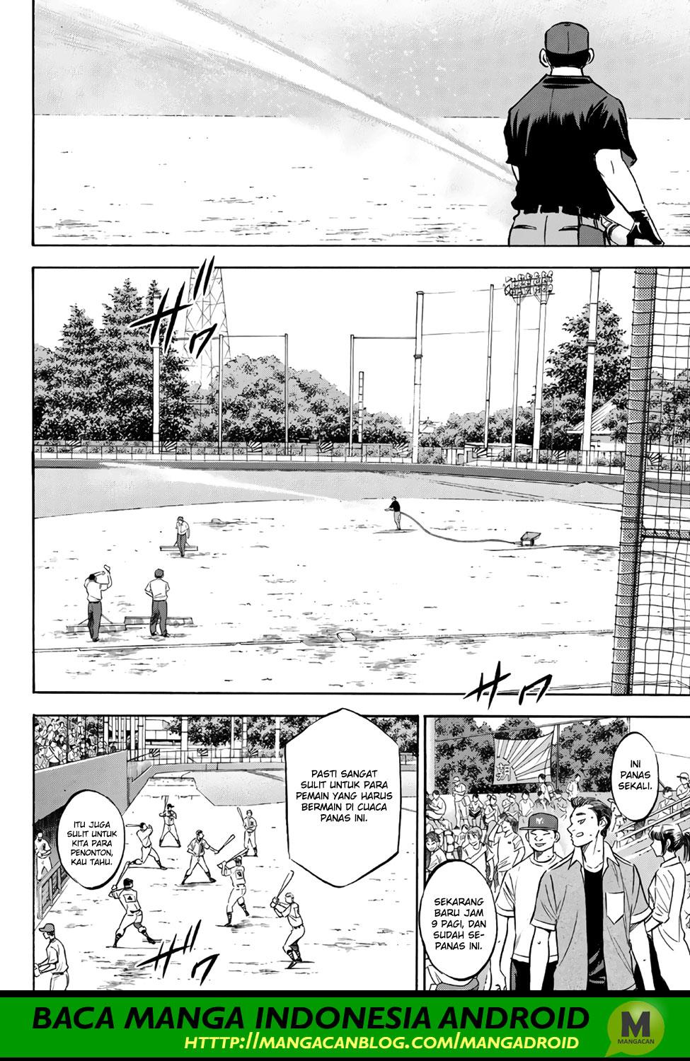 Diamond no Ace Act 2 Bab 161 halaman 4