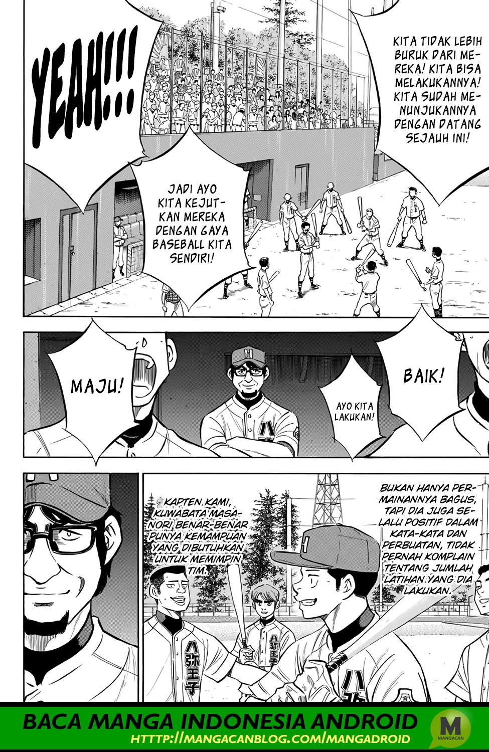 Diamond no Ace Act 2 Bab 161 halaman 10