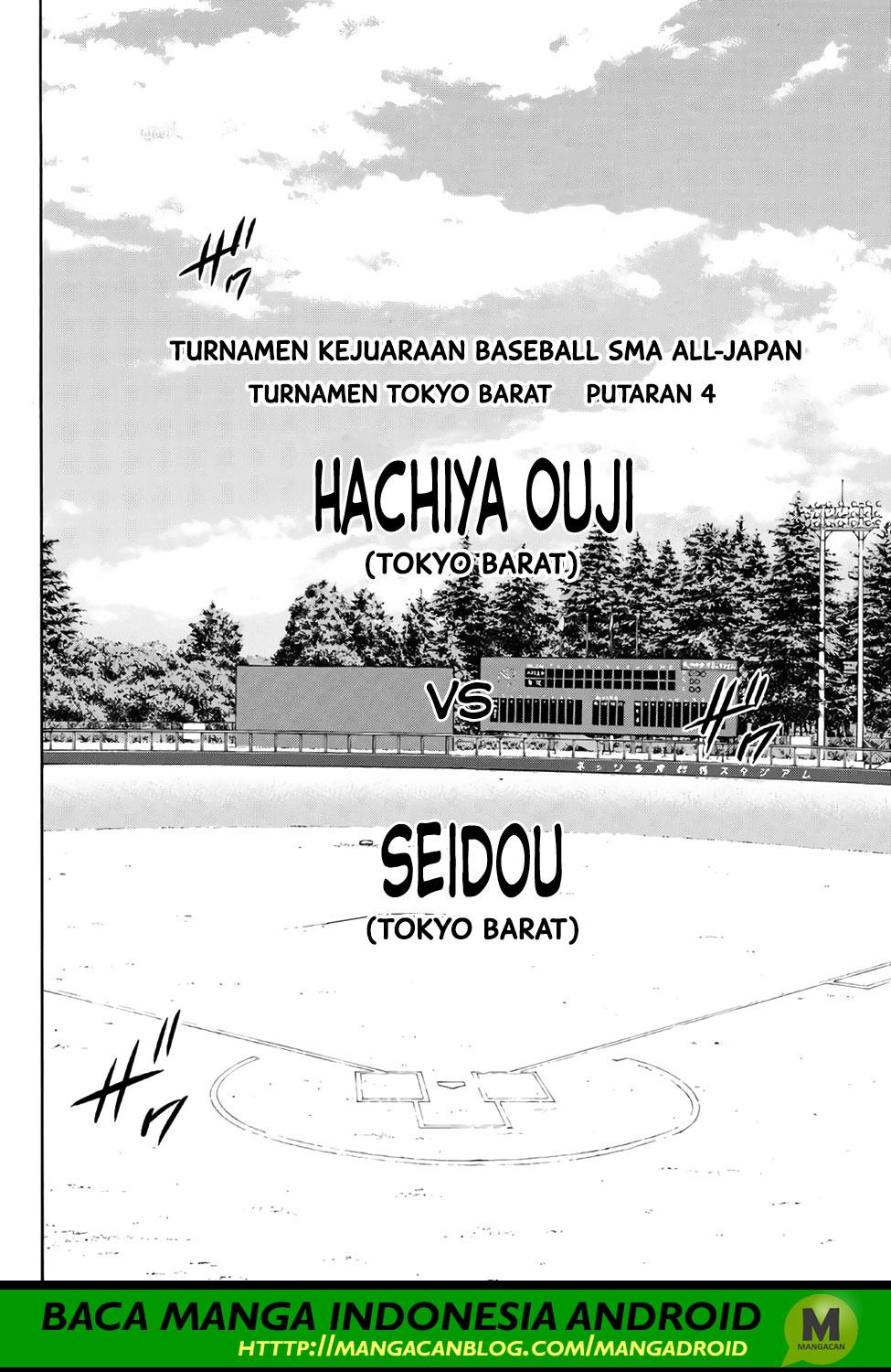 Diamond no Ace Act 2 Bab 161 halaman 12