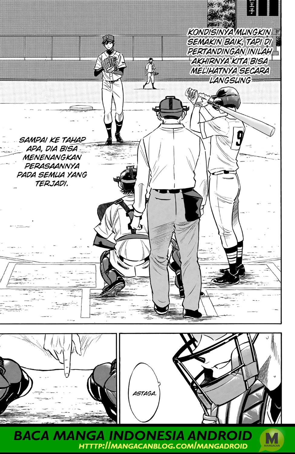 Diamond no Ace Act 2 Bab 161 halaman 18