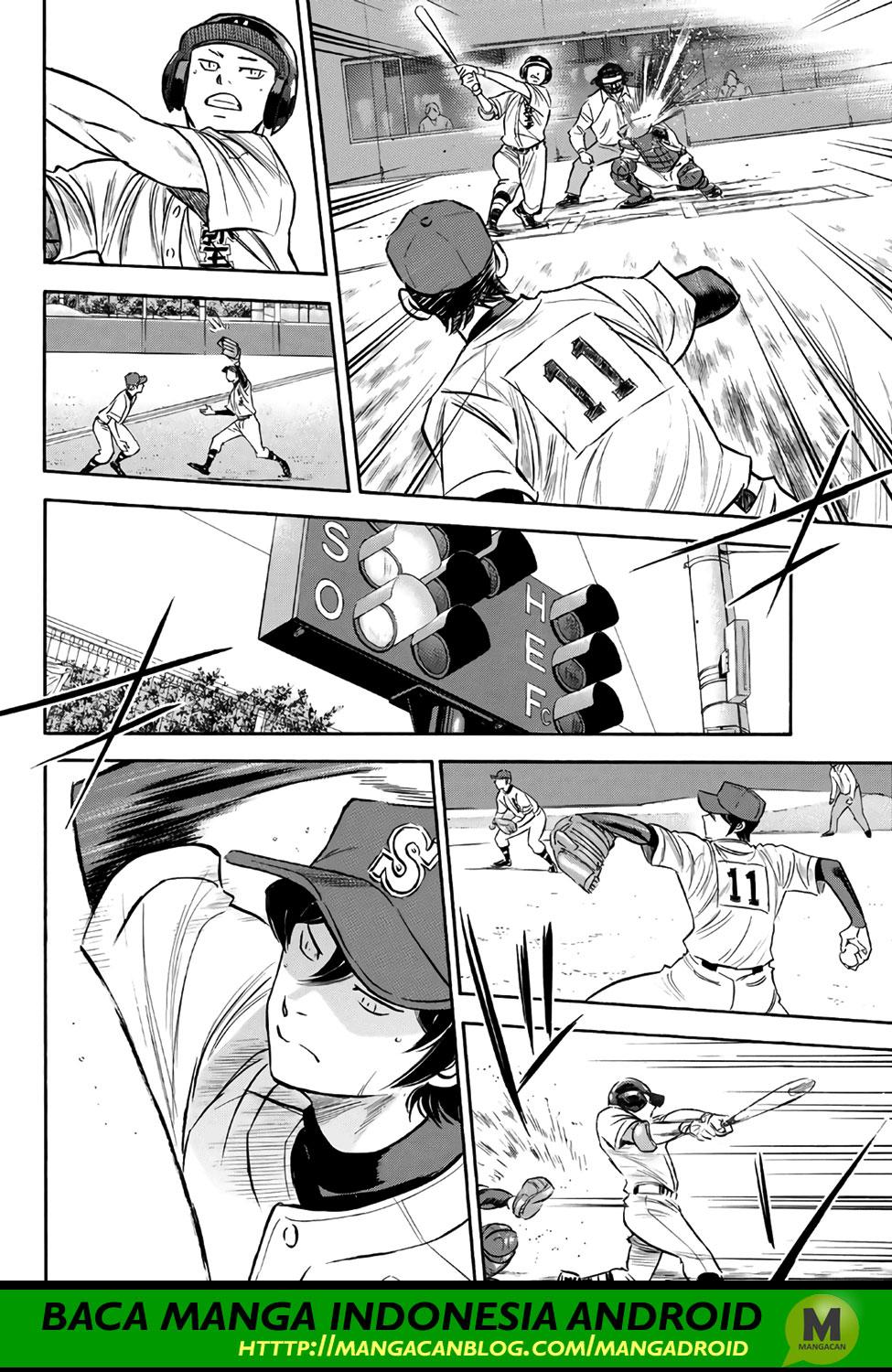Diamond no Ace Act 2 Bab 162 halaman 2