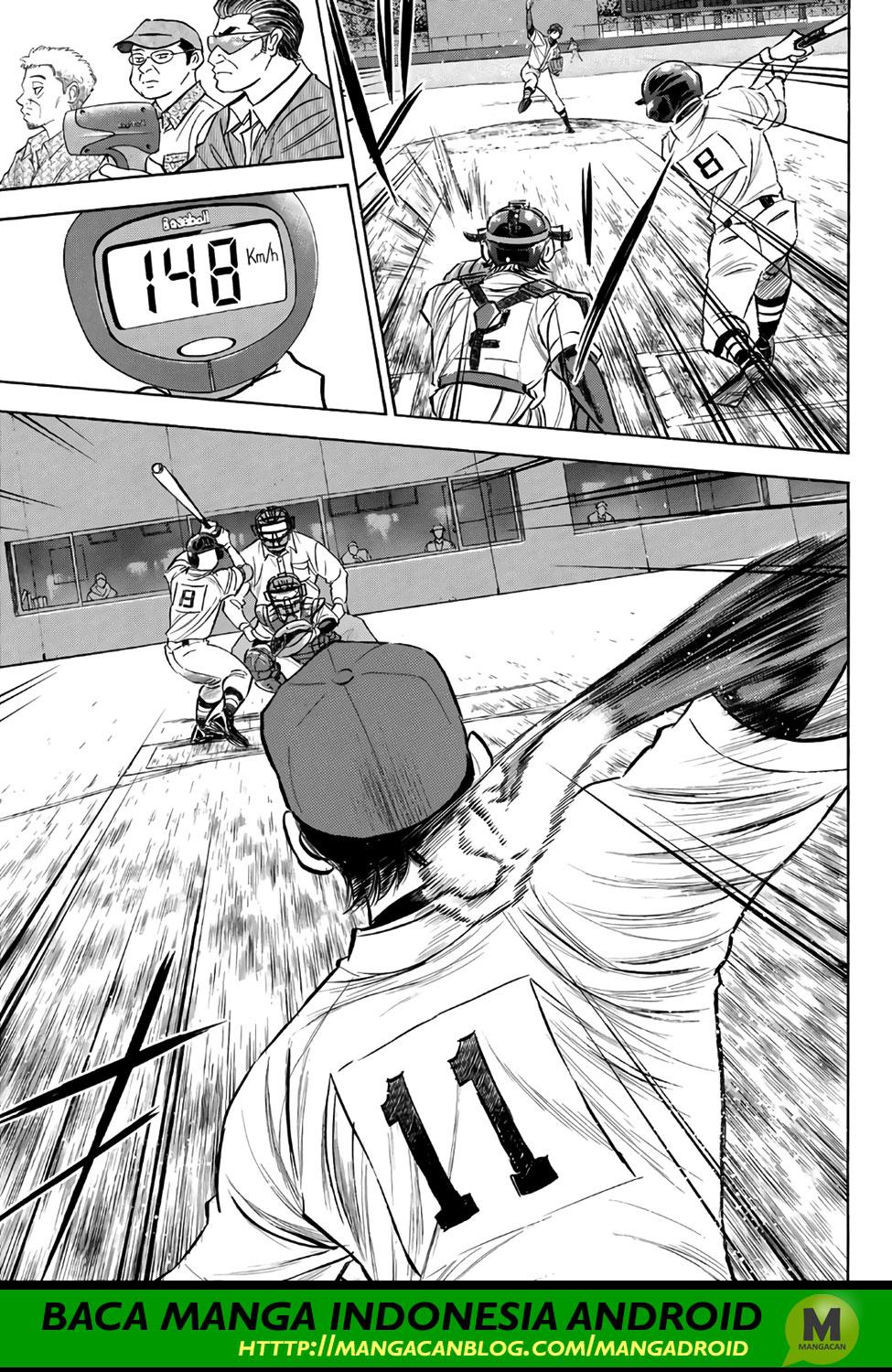 Diamond no Ace Act 2 Bab 162 halaman 3