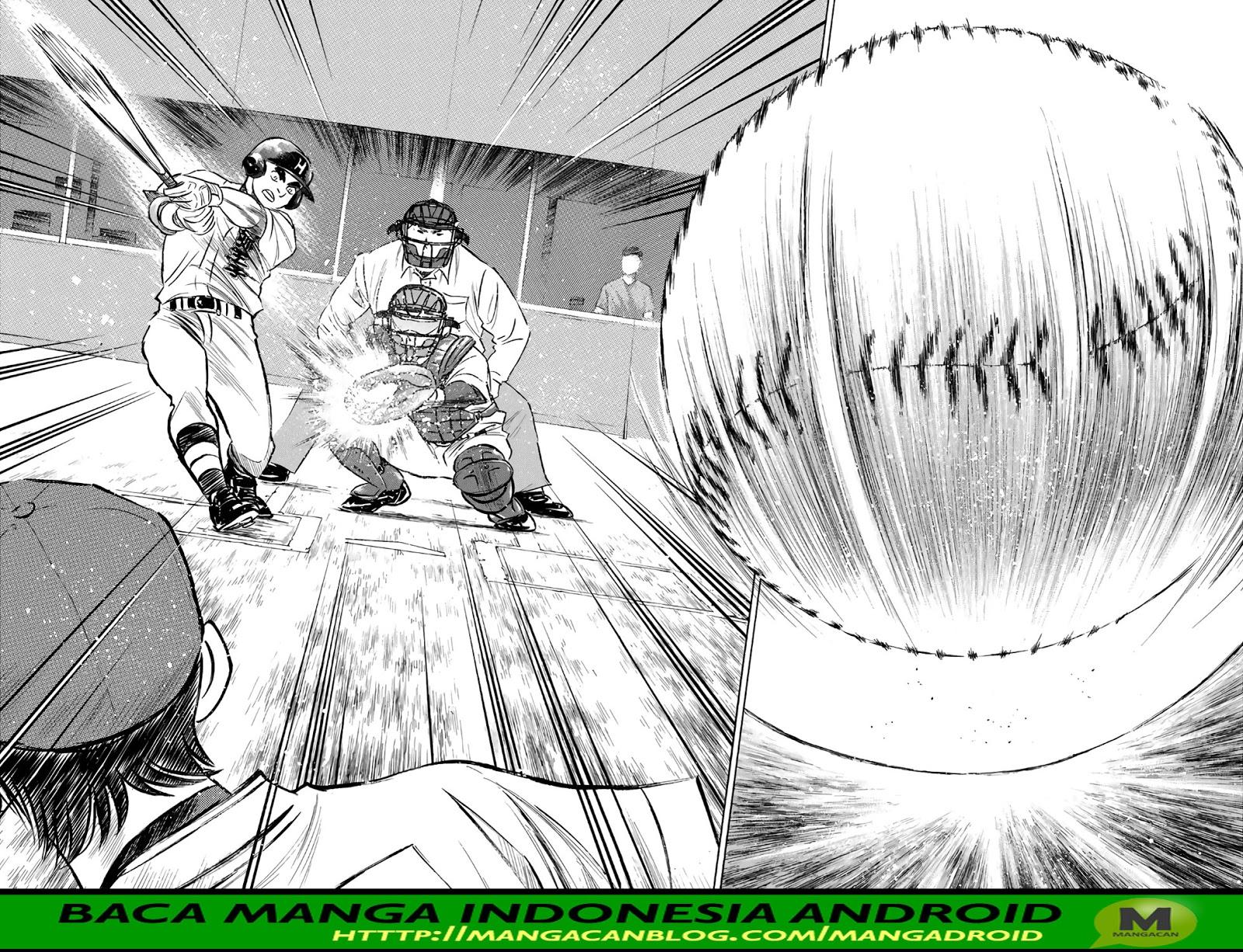 Diamond no Ace Act 2 Bab 162 halaman 4