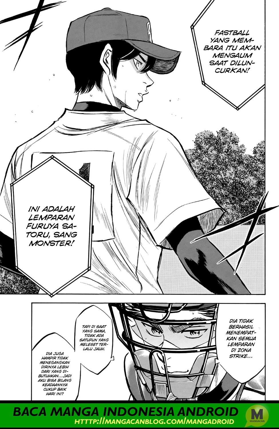 Diamond no Ace Act 2 Bab 162 halaman 6