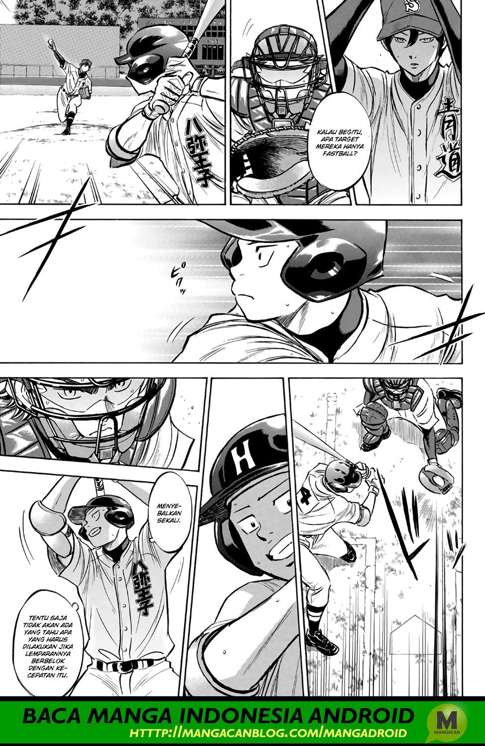 Diamond no Ace Act 2 Bab 162 halaman 8