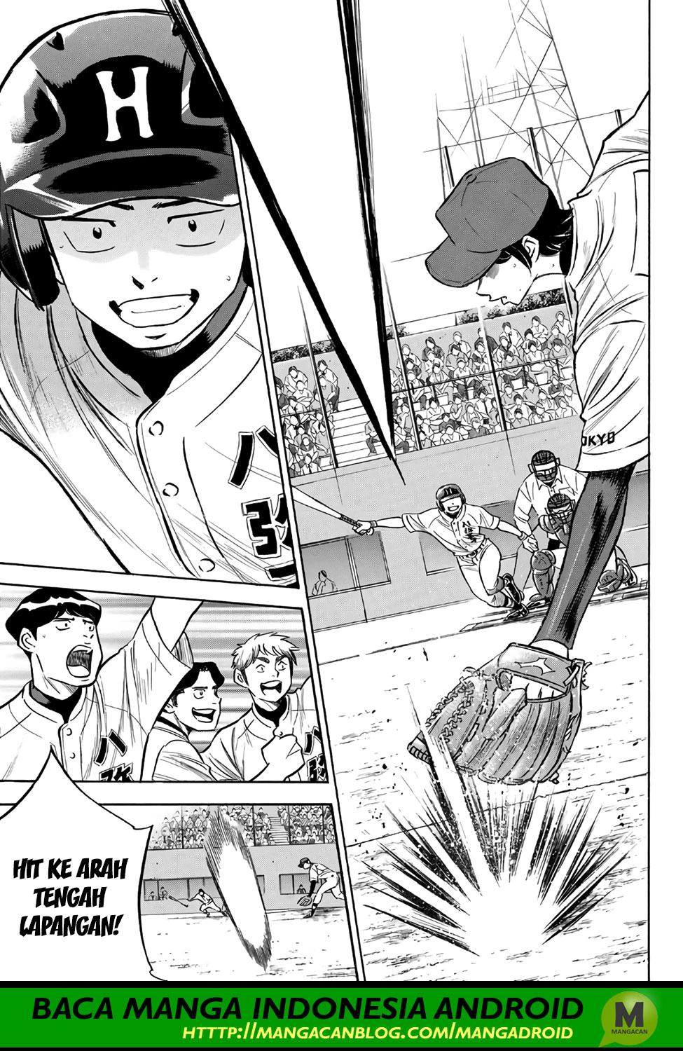 Diamond no Ace Act 2 Bab 162 halaman 12