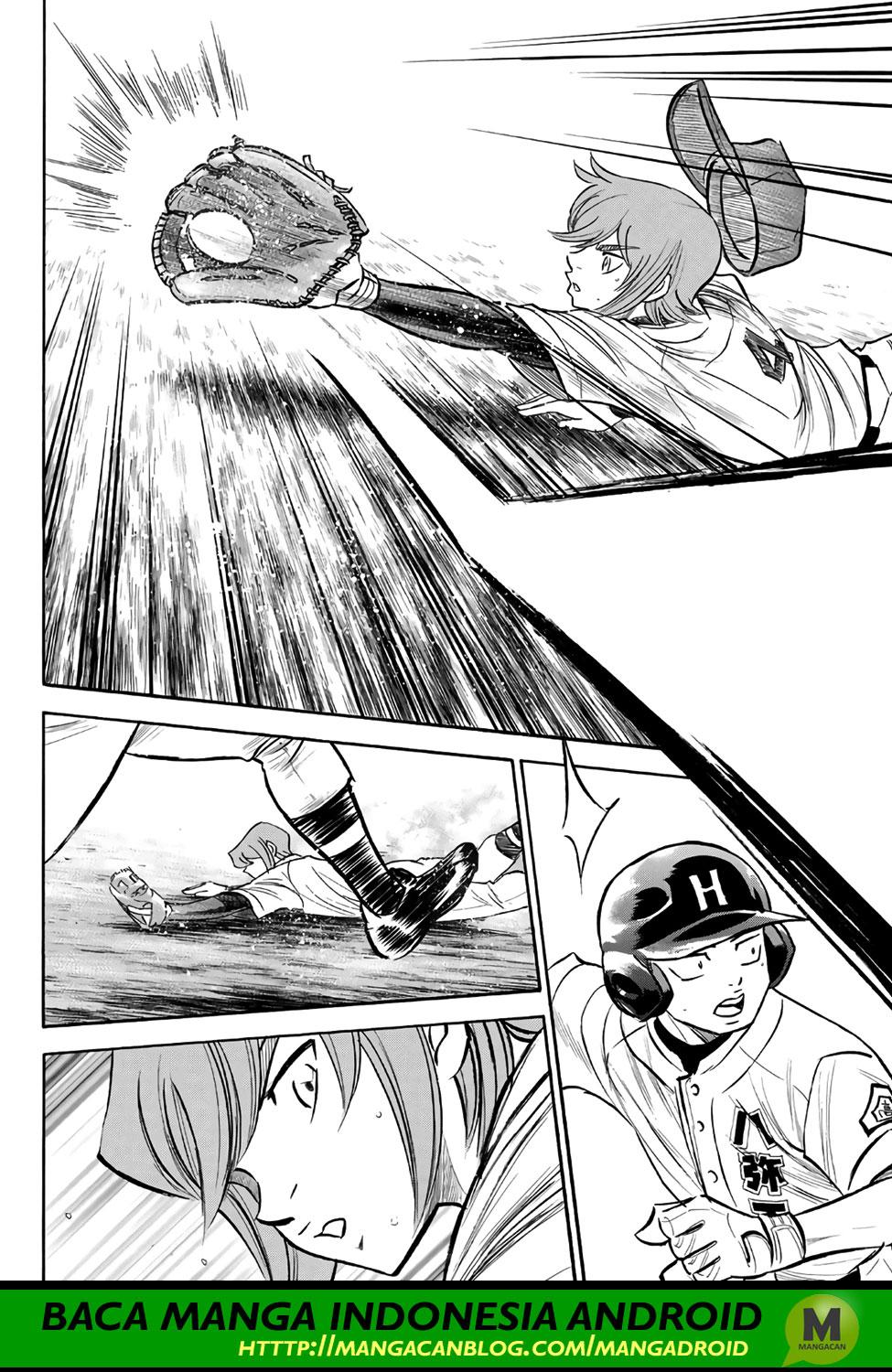 Diamond no Ace Act 2 Bab 162 halaman 13