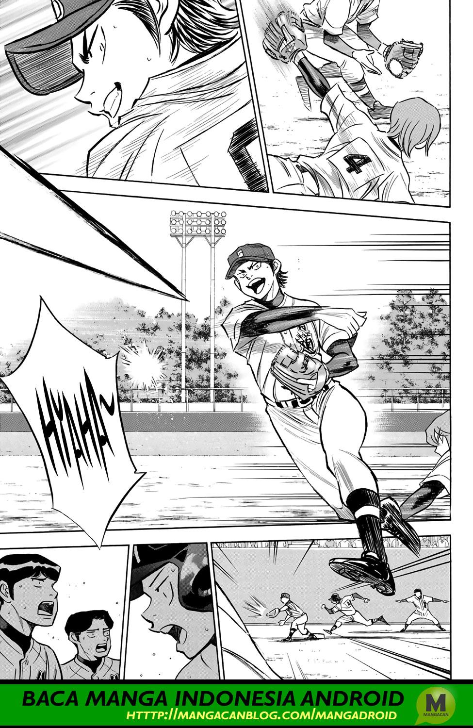 Diamond no Ace Act 2 Bab 162 halaman 14