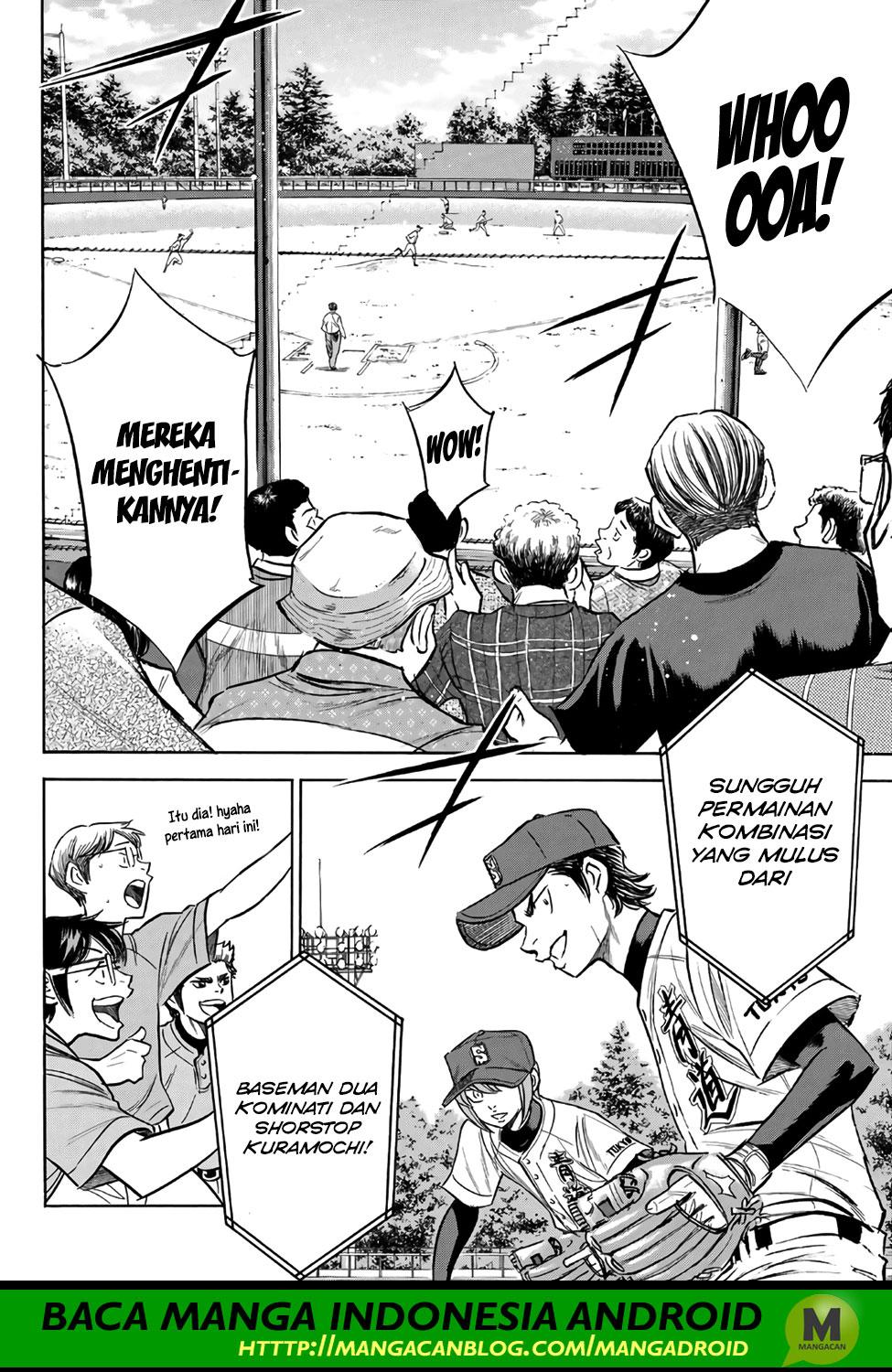 Diamond no Ace Act 2 Bab 162 halaman 15