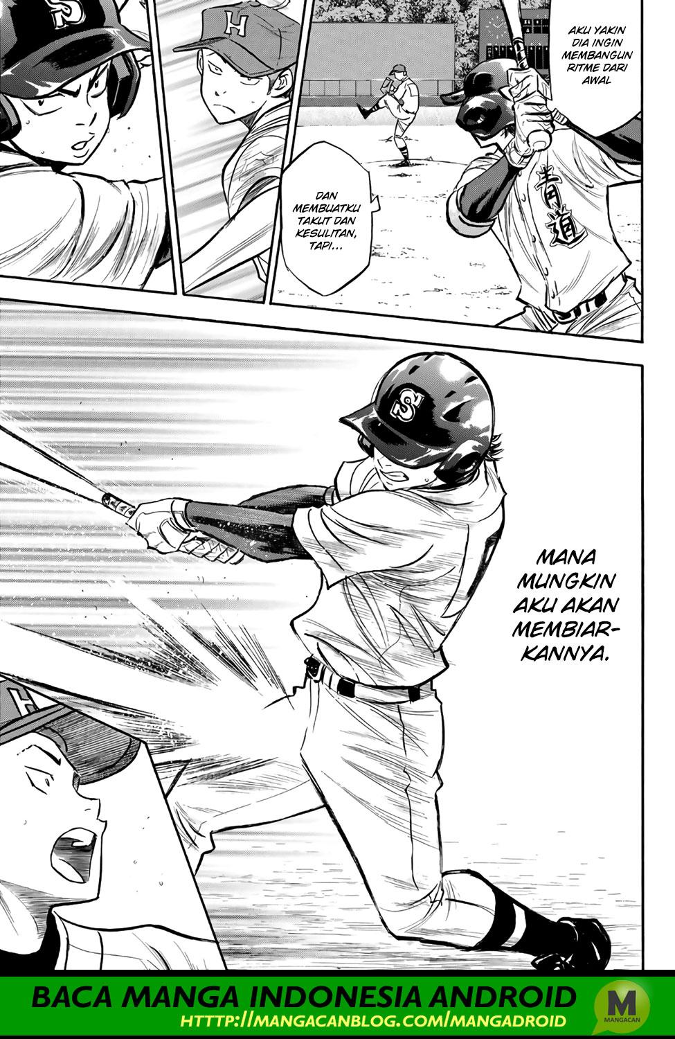 Diamond no Ace Act 2 Bab 162 halaman 18