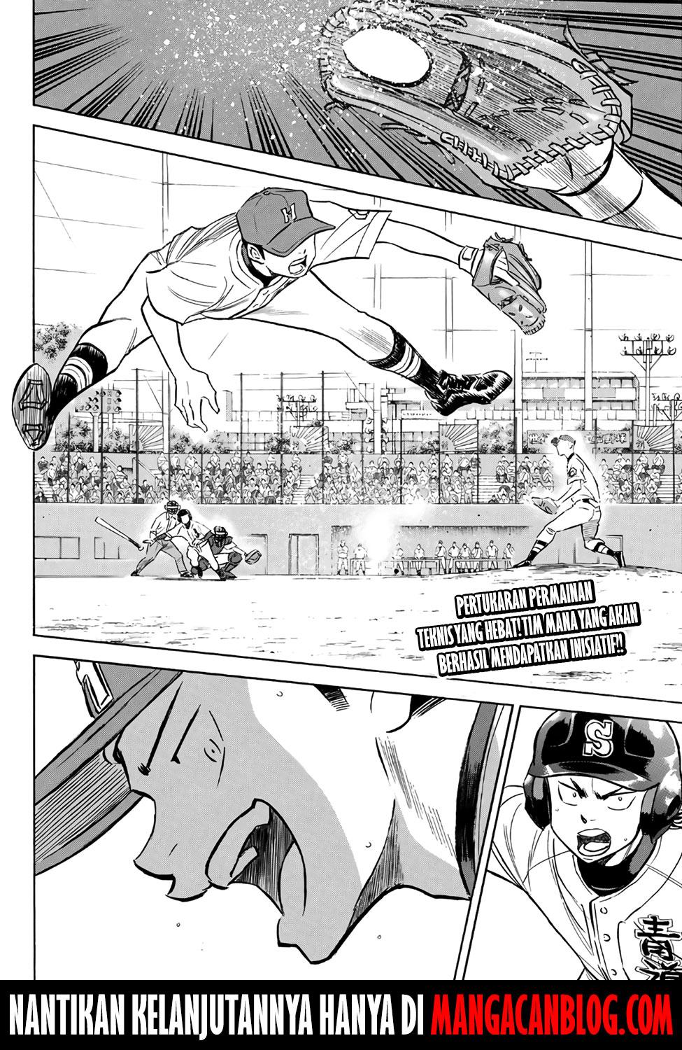 Diamond no Ace Act 2 Bab 162 halaman 19