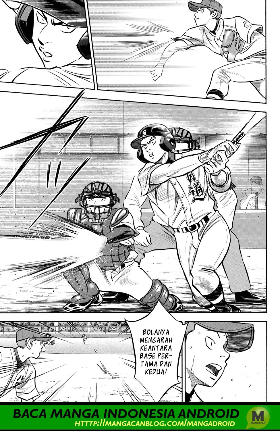 Diamond no Ace Act 2 chapter 163 halaman 4