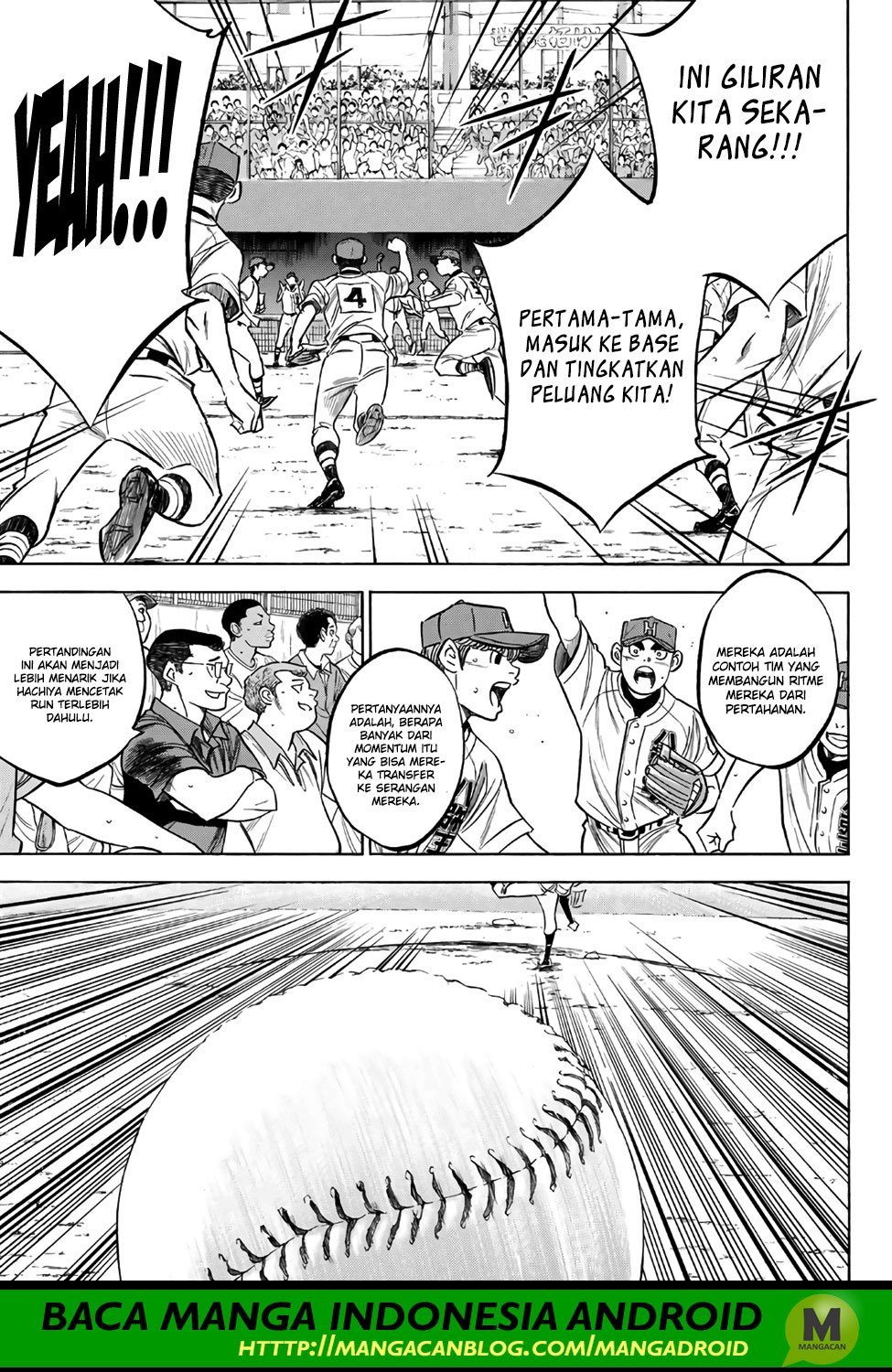 Diamond no Ace Act 2 chapter 163 halaman 8