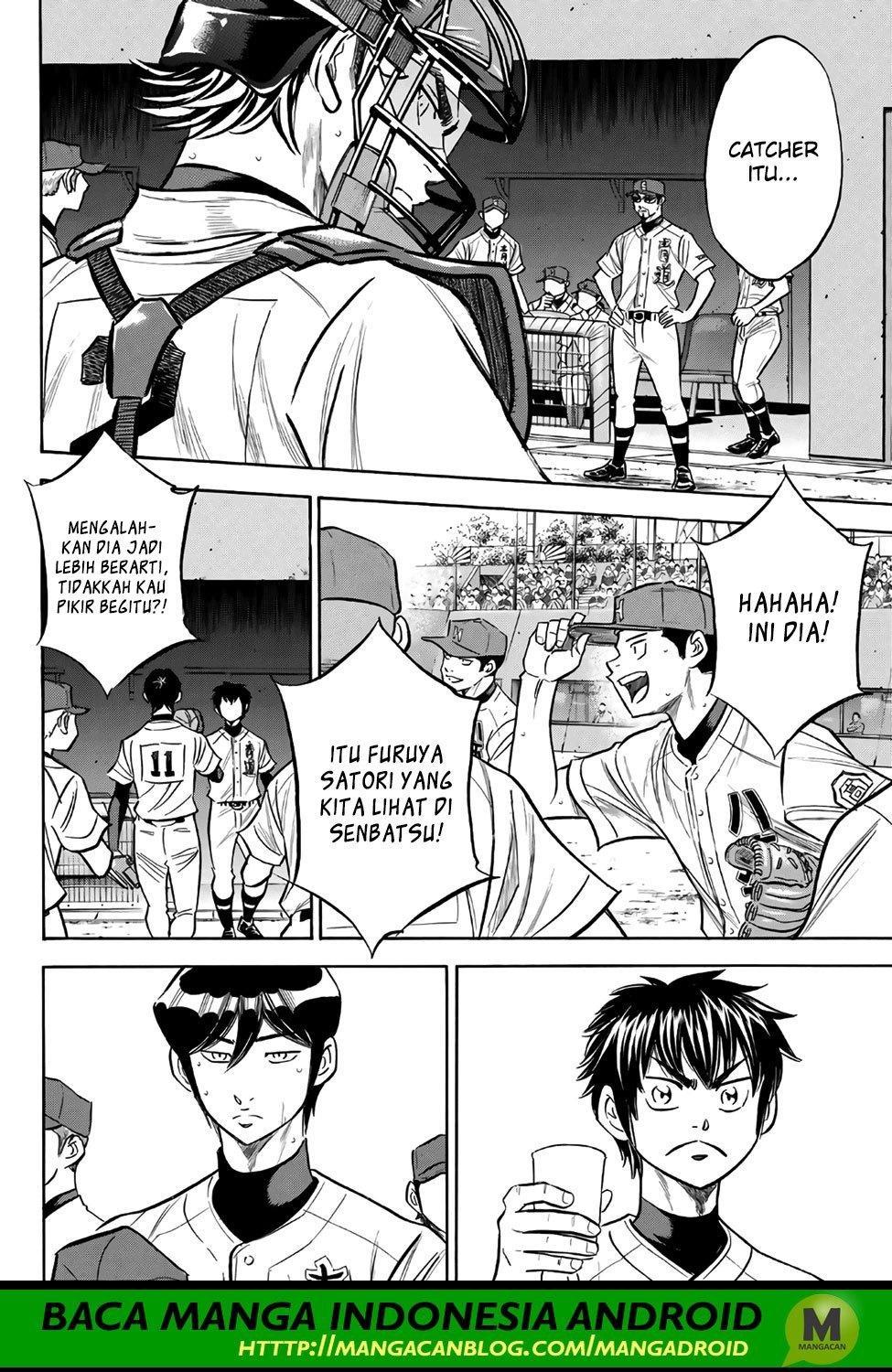 Diamond no Ace Act 2 chapter 163 halaman 11