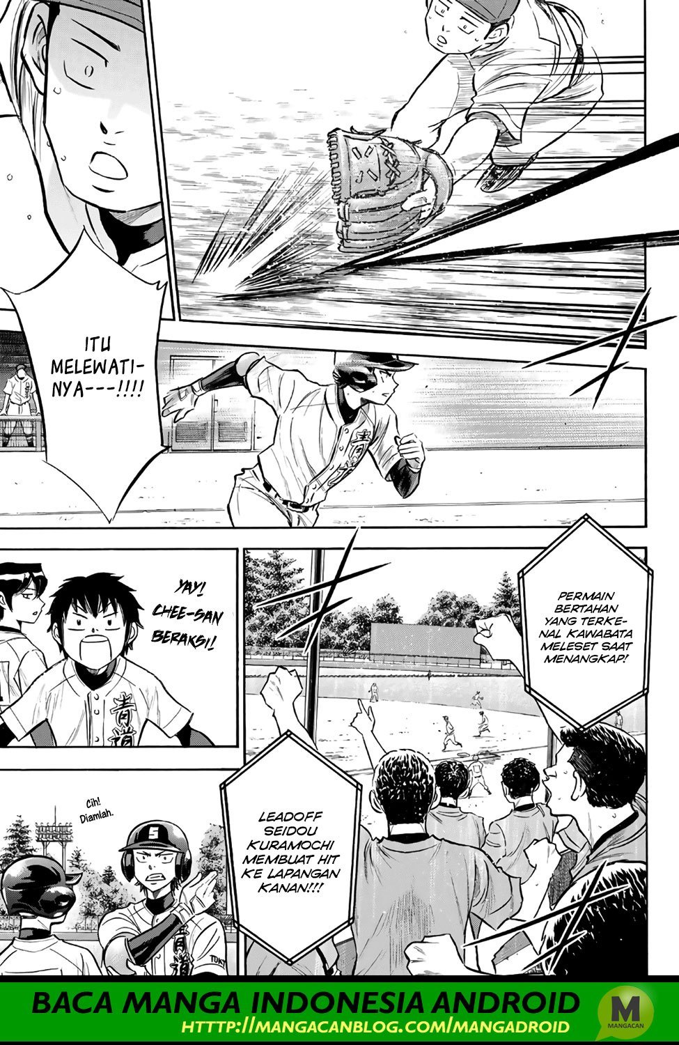Diamond no Ace Act 2 chapter 163 halaman 14