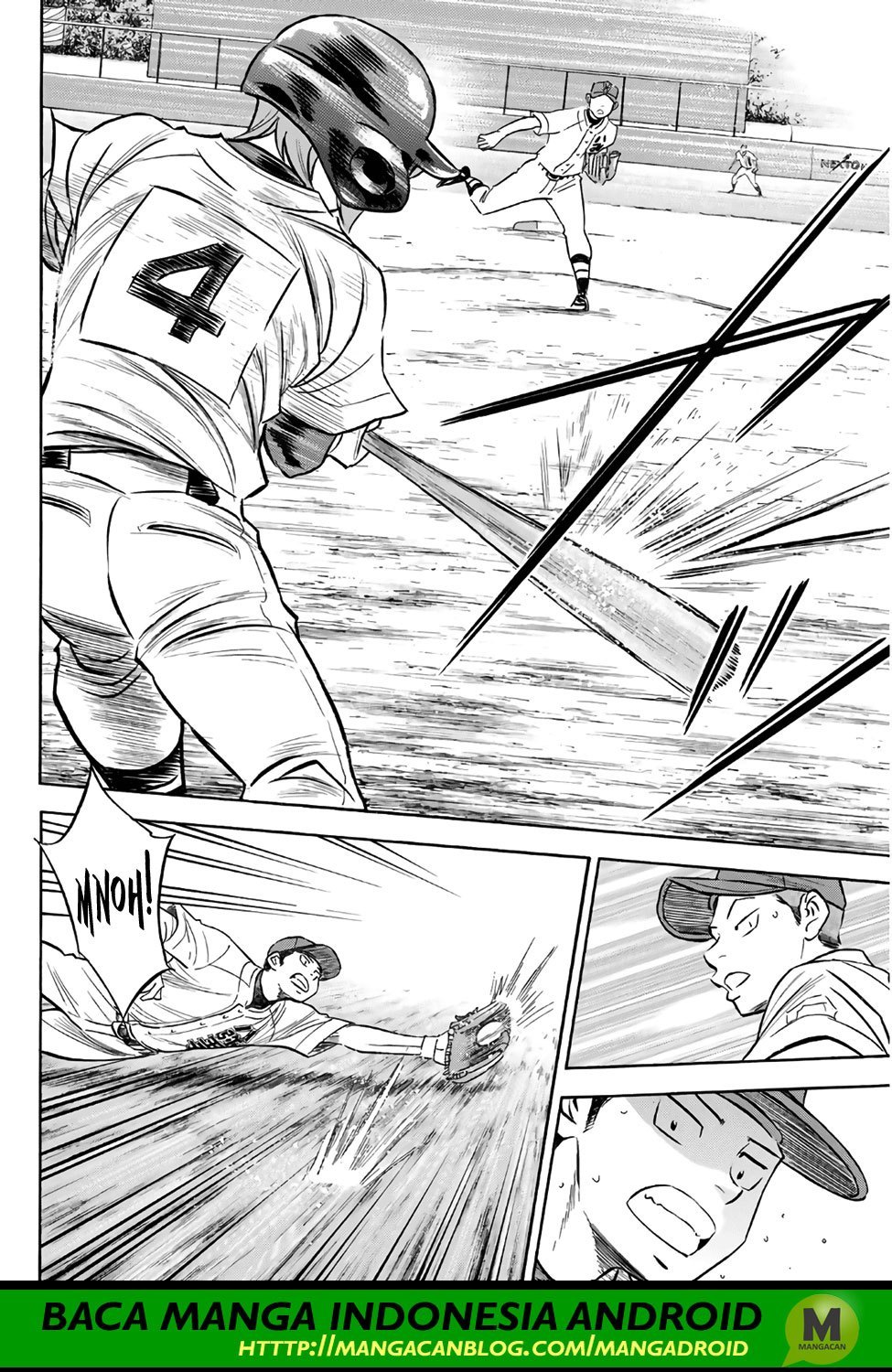 Diamond no Ace Act 2 chapter 163 halaman 17